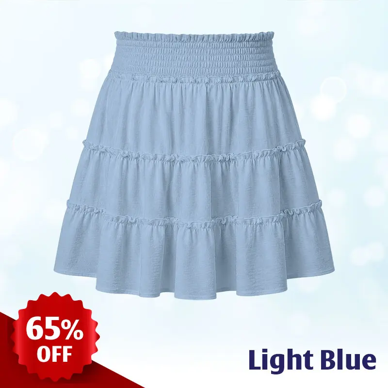 MiraSkort™ - High-Waisted Ruffle Skort with Hidden Shorts & Pockets (Copy)