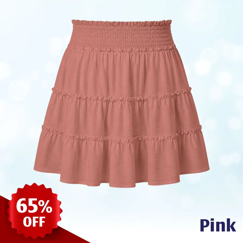 MiraSkort™ - High-Waisted Ruffle Skort with Hidden Shorts & Pockets (Copy)