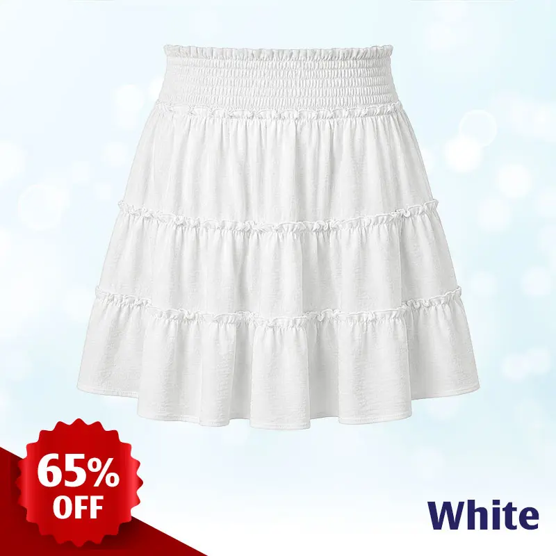 MiraSkort™ - High-Waisted Ruffle Skort with Hidden Shorts & Pockets (Copy)