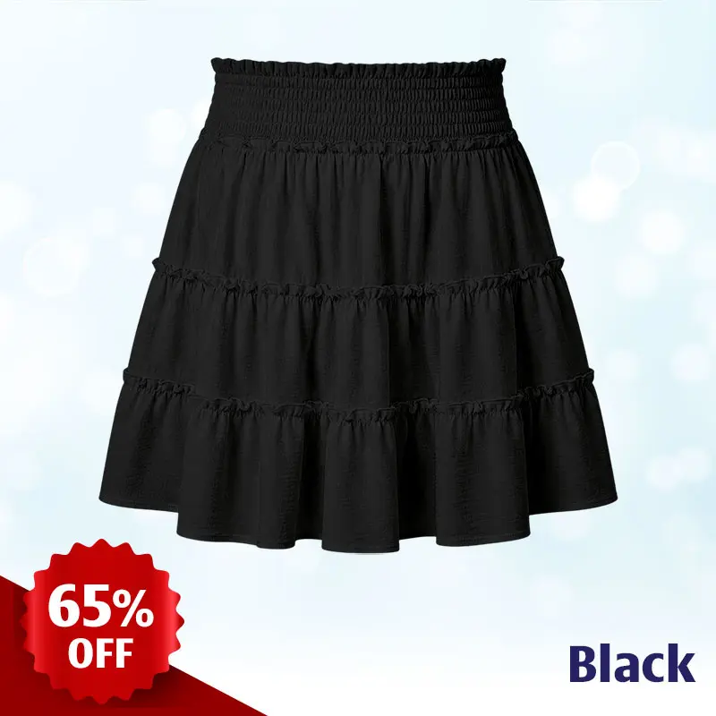 MiraSkort™ - High-Waisted Ruffle Skort with Hidden Shorts & Pockets (Copy)