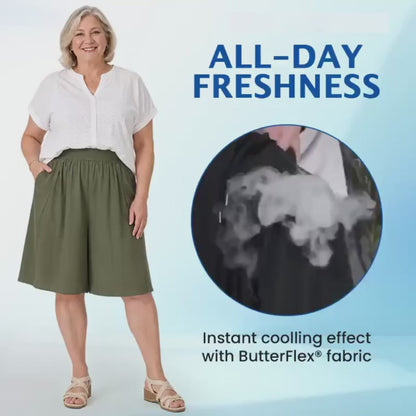 Cooling Stretch Bermuda Shorts